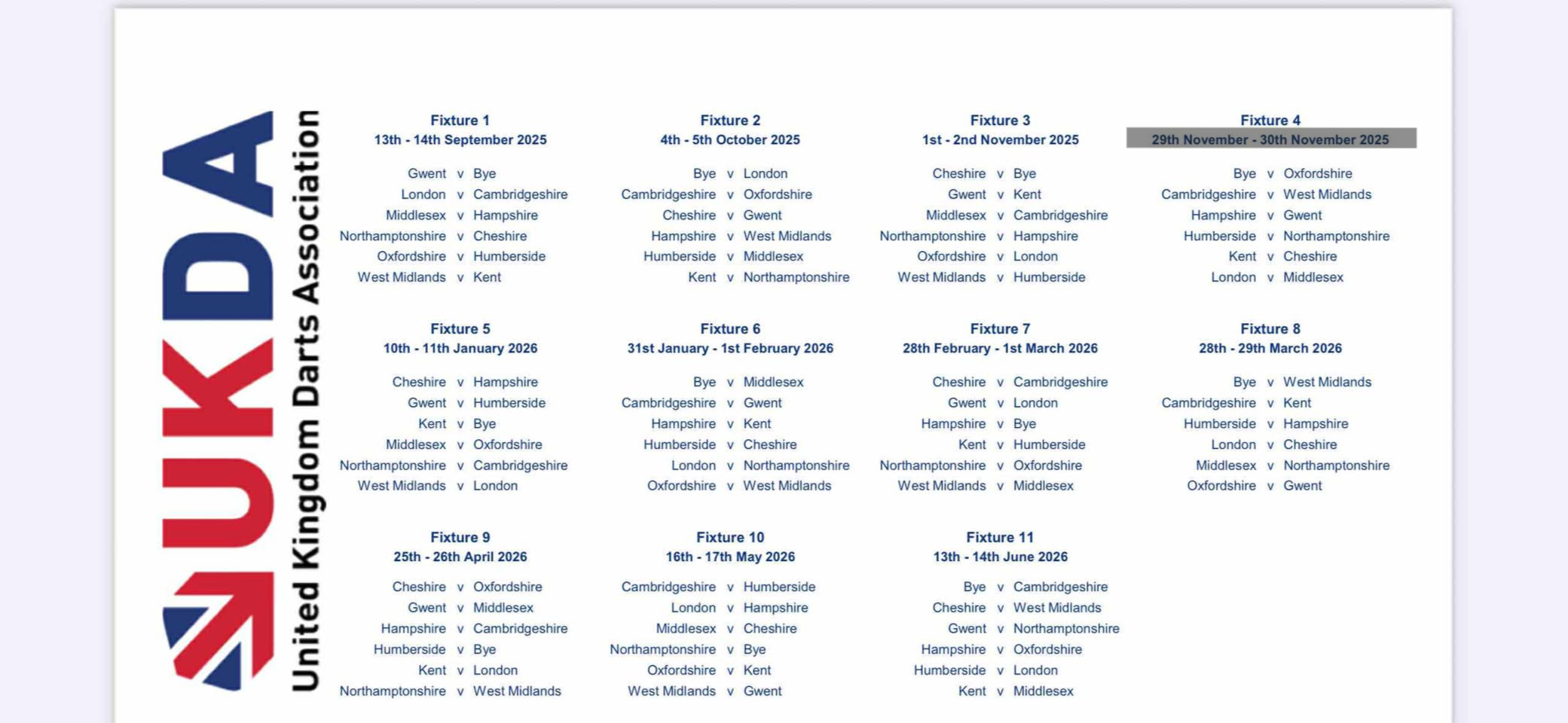fixtures V1